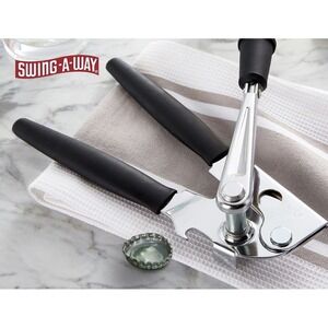 Swing-A-Way Extra Easy Can Opener -  Black, 3.50 x 4.50 x 10.50